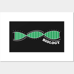 Biology DNA Posters and Art